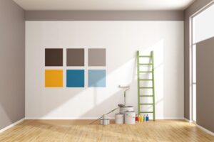 La peinture commerciale : les murs de fenêtres