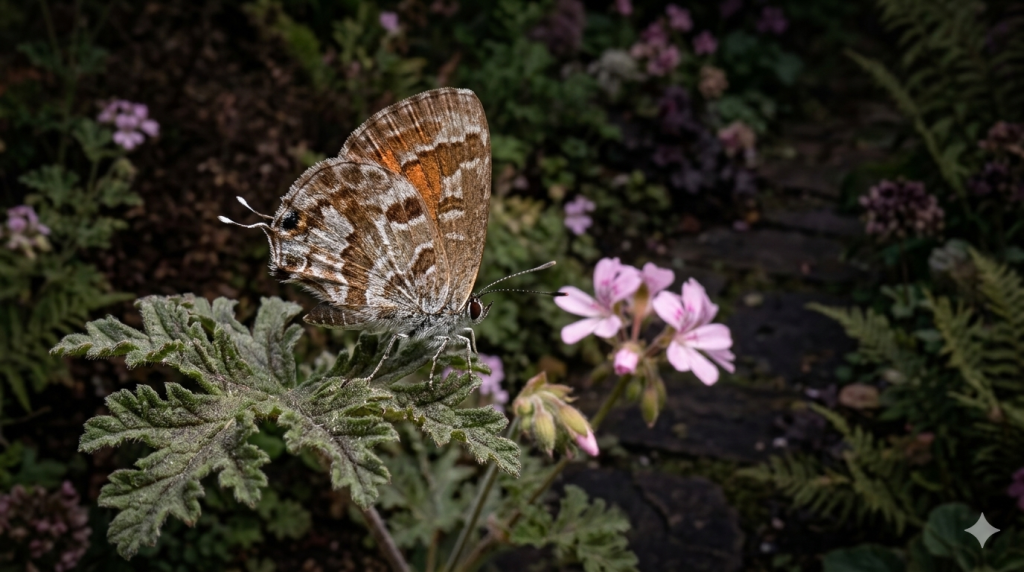 papillon du géranium