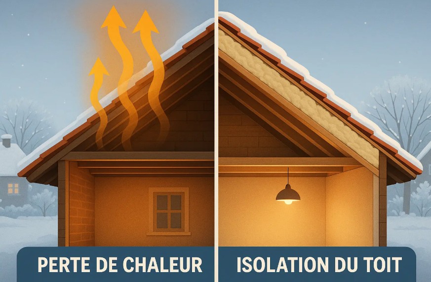 toiture et influence énergétique