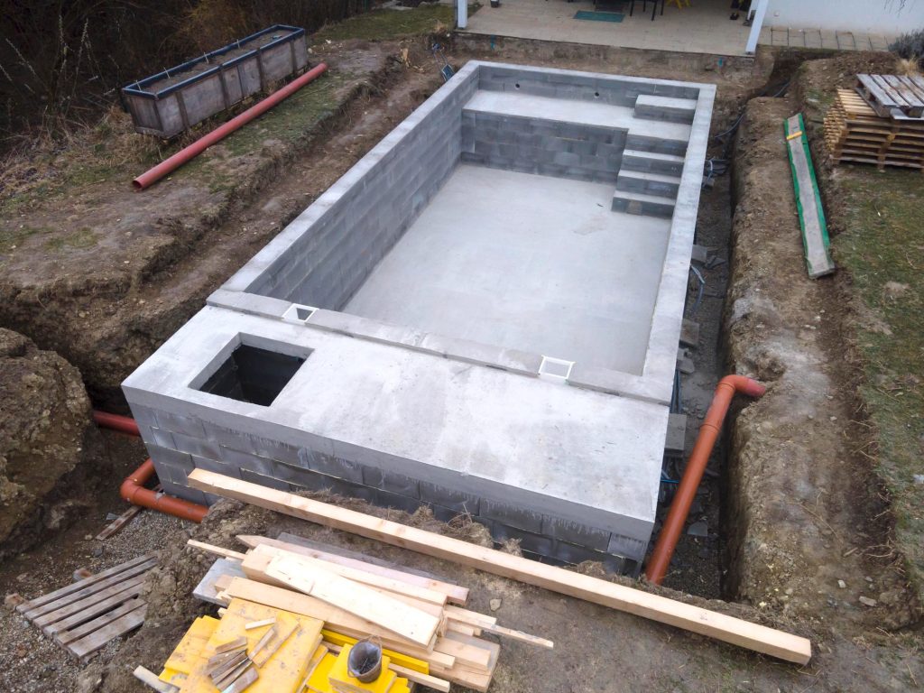 Conception et dimensionnement d'une piscine