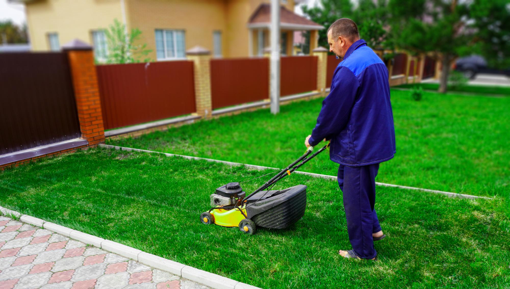 Tonte gazon jardinage et entretien d’espaces verts
