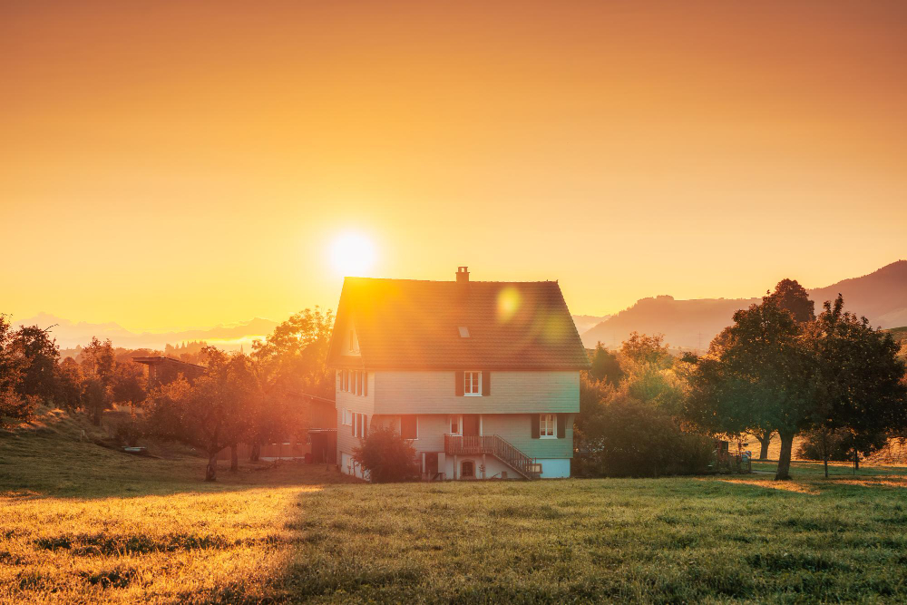 coucher de soleil