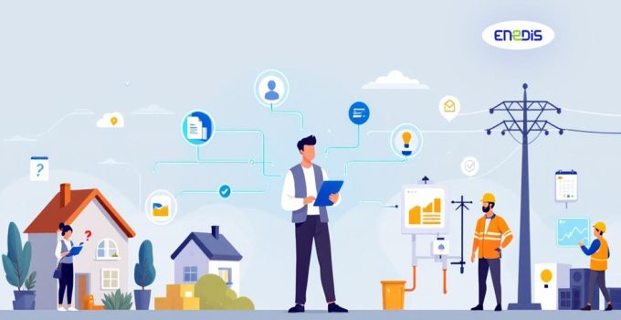 experts en support de raccordement aident à faciliter la communication entre vous et Enedis