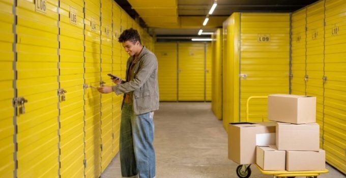 ouvrir son box de stockage