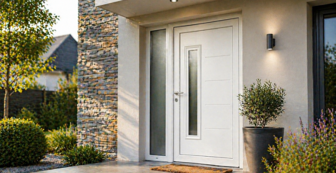 porte d’entrée en PVC
