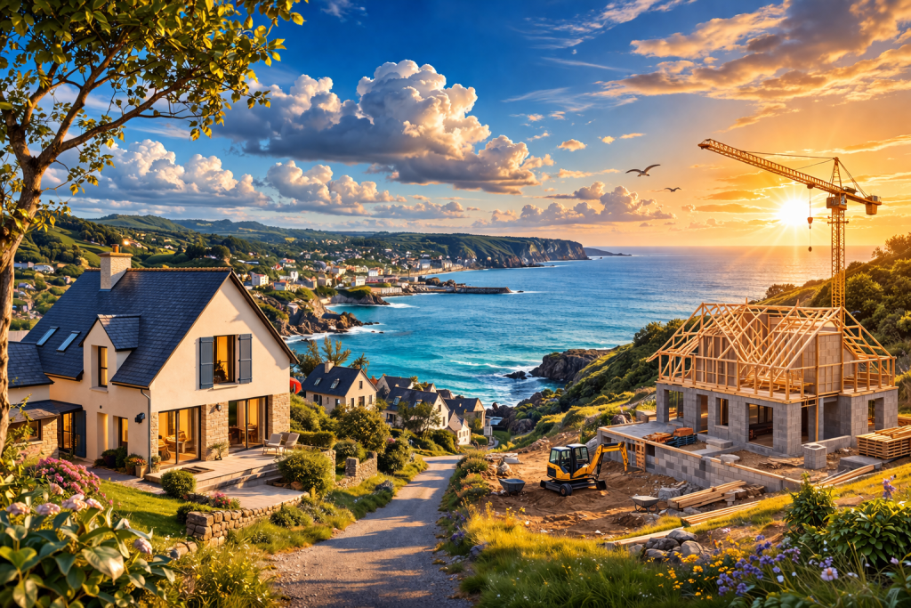 Où construire sa maison en Bretagne sans payer son terrain trop cher ?