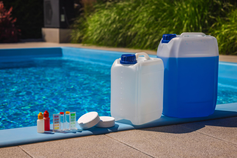 traitement eau de piscine