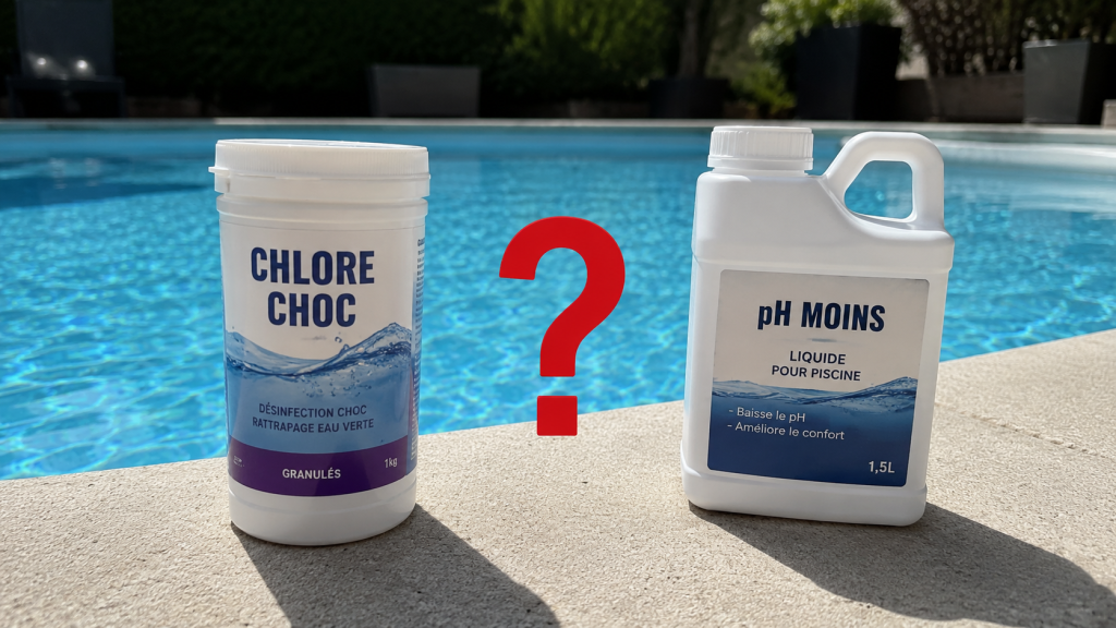 chlore choc et pH