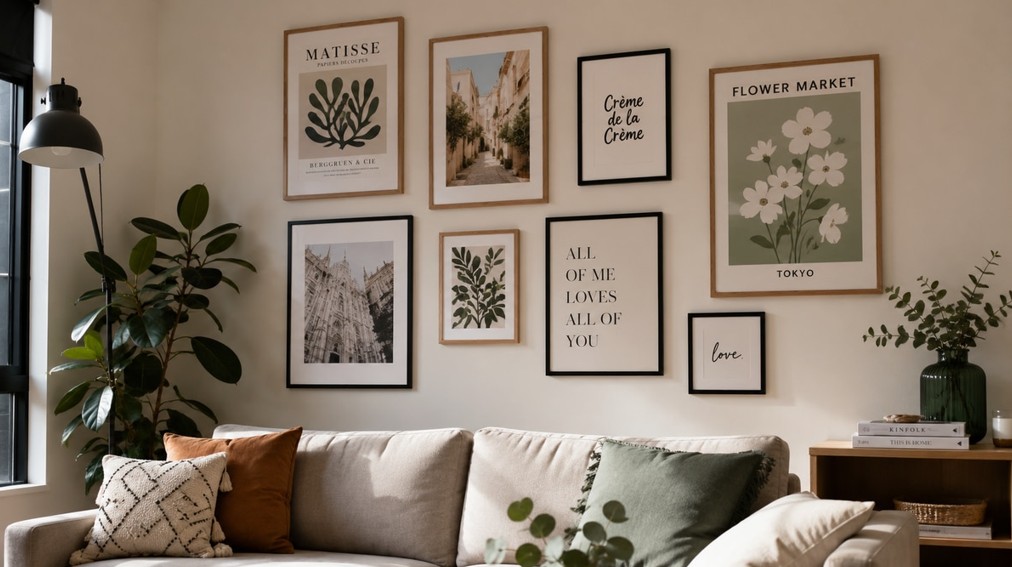 habiller un mur vide