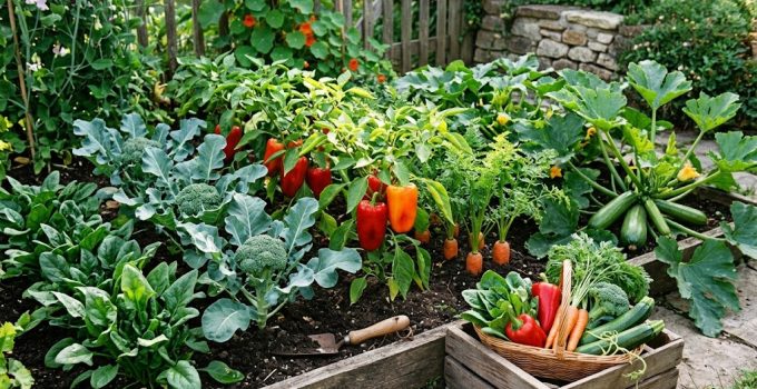 Légumes nutritifs du potager