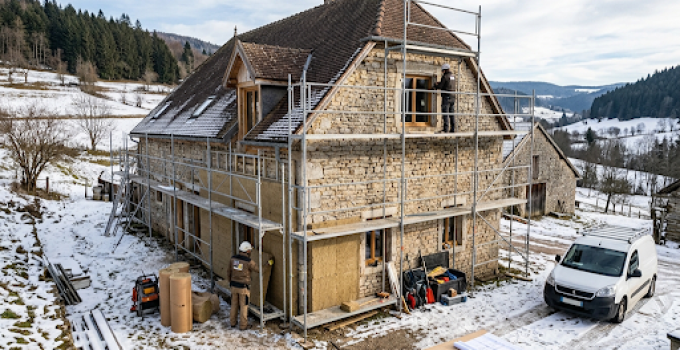 Rénovation énergétique d’une maison ancienne