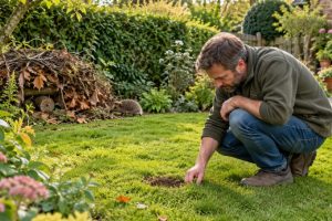 Trou de hérisson dans le jardin : est-ce vraiment lui